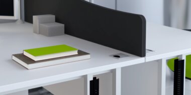 Desk Mounted Contract Screen Borchure Image