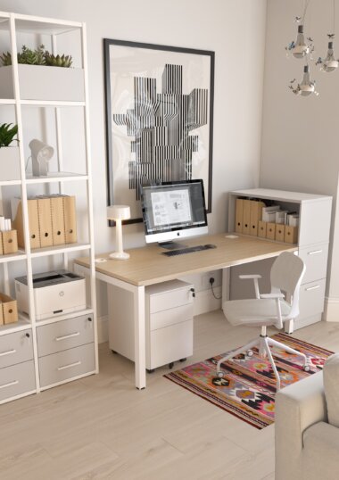 Home Steel Pedestals Roomset