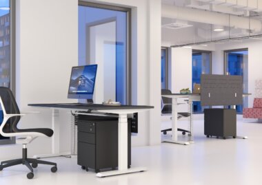 Desk Mounted Blade Screens Brochure Image