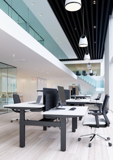 Desk Mounted Blade Screens Brochure Image