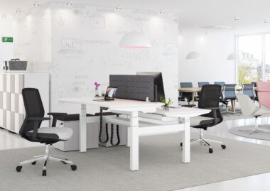 Desk Mounted Blade Screens Brochure Image