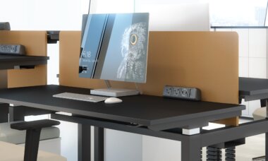 Desk Mounted Acoustic Screens Brochure Image