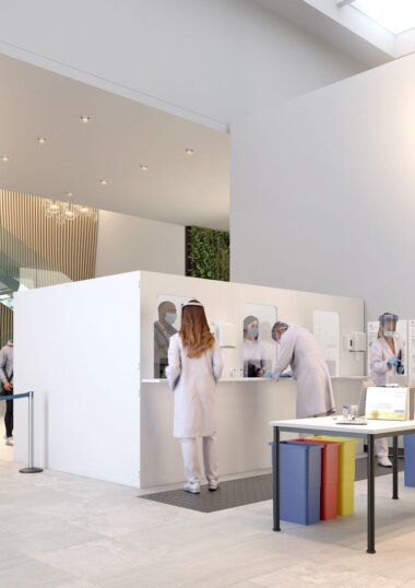 Pathogen Testing Booth Brochure Image