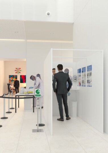 Pathogen Testing Booth Brochure Image