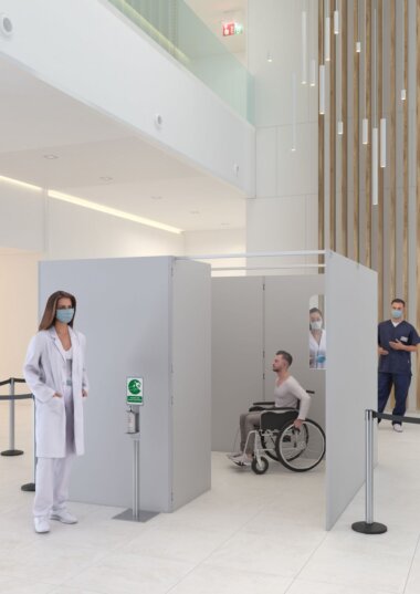 Pathogen Testing Booth Brochure Image