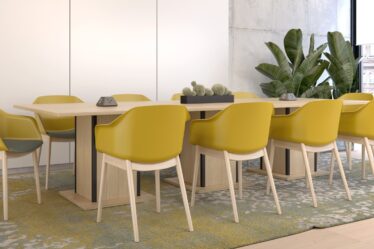 Qube Boardroom Table Roomset