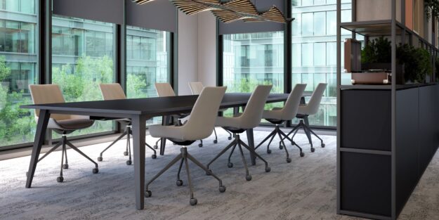 Reflex Boardroom Table Roomset