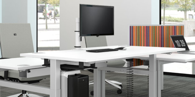 Flex Monitor Arm Roomset