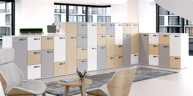 Modular Lockers Roomset